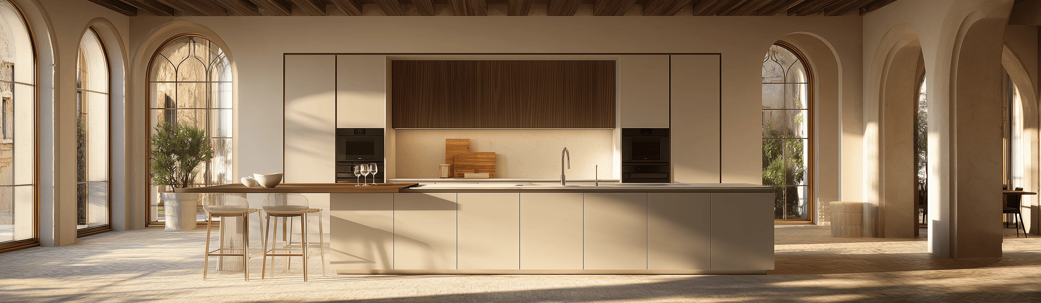 Zovia custom stainless steel kitchen