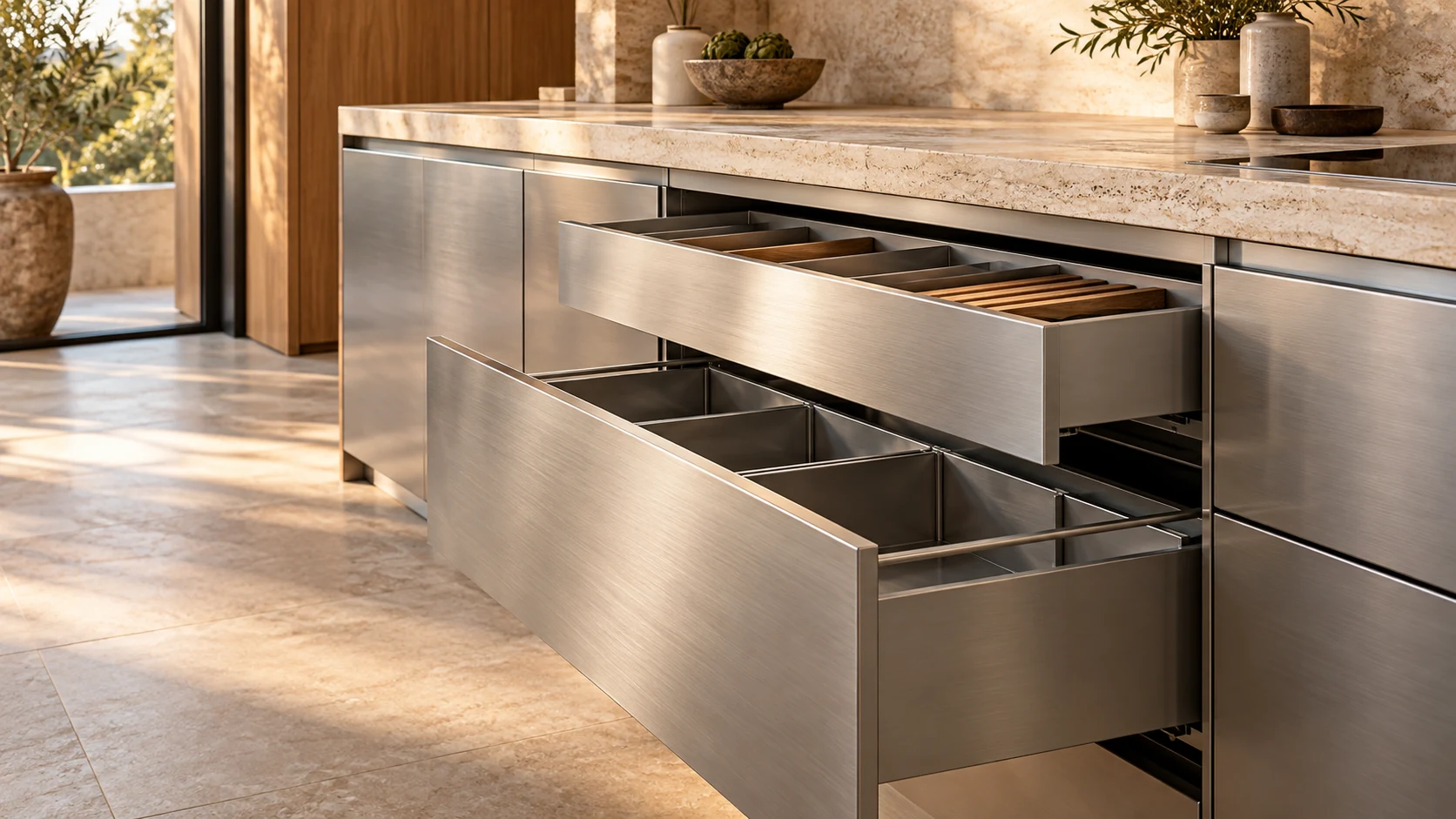 Stainless Steel Cabinet Drawers: Storage Details Buyers Should Specify